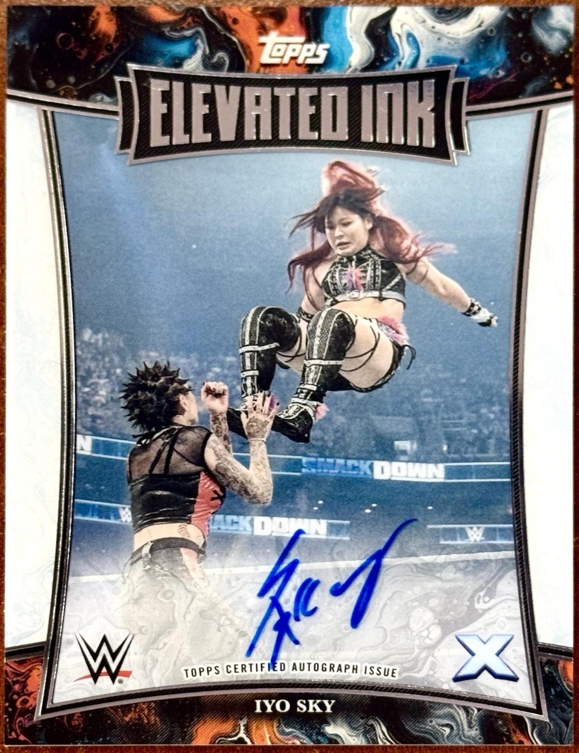 Iyo Sky #ELI-IYO Prices | 2025 Topps Exalted WWE Elevated Ink