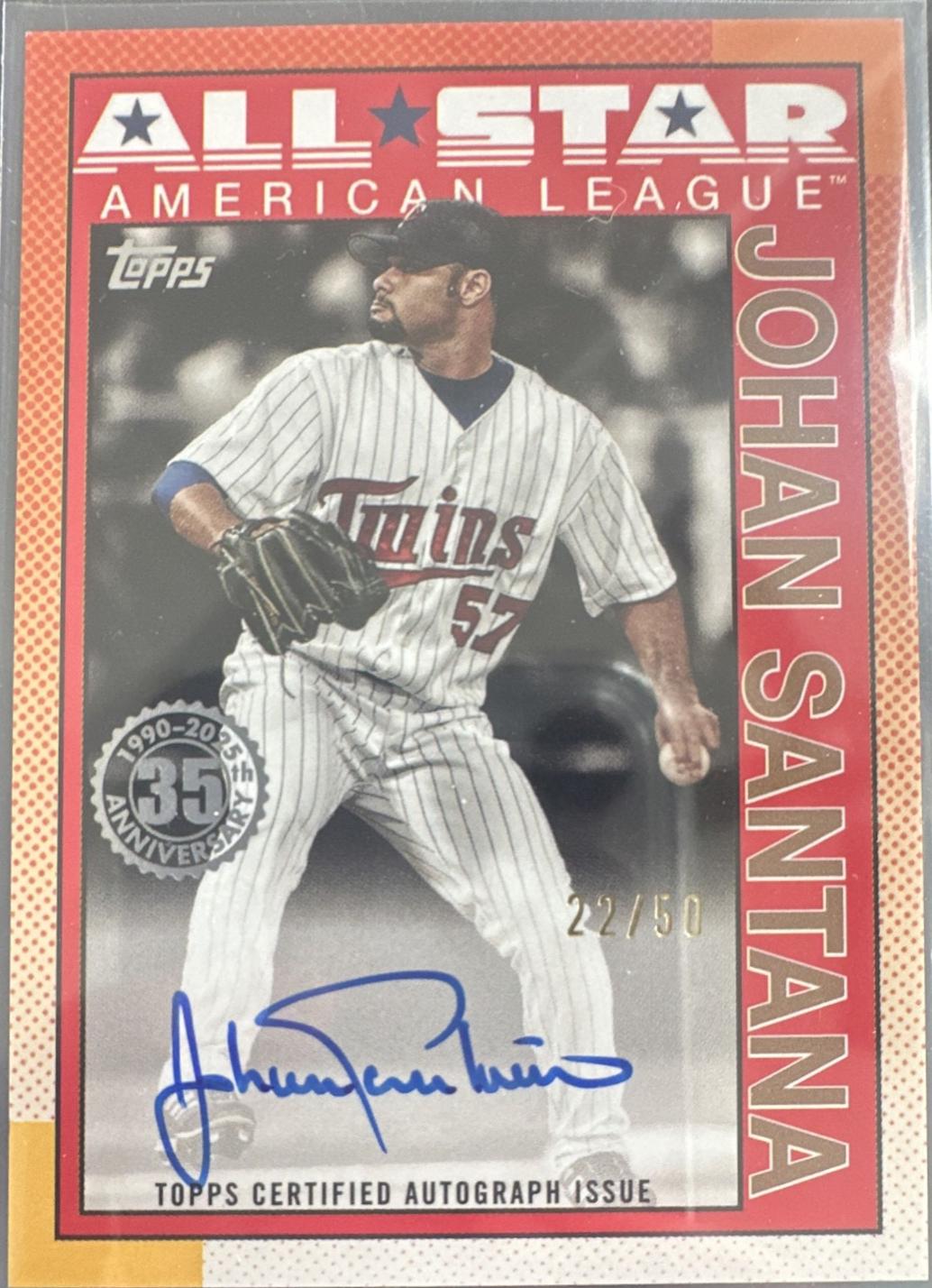Johan Santana [Orange] #90A-JS