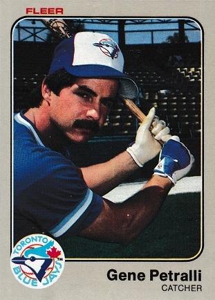 Gene Petralli #439 Baseball Cards 1983 Fleer