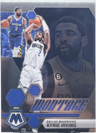 Kyrie Irving #1 Basketball Cards 2022 Panini Mosaic Montage
