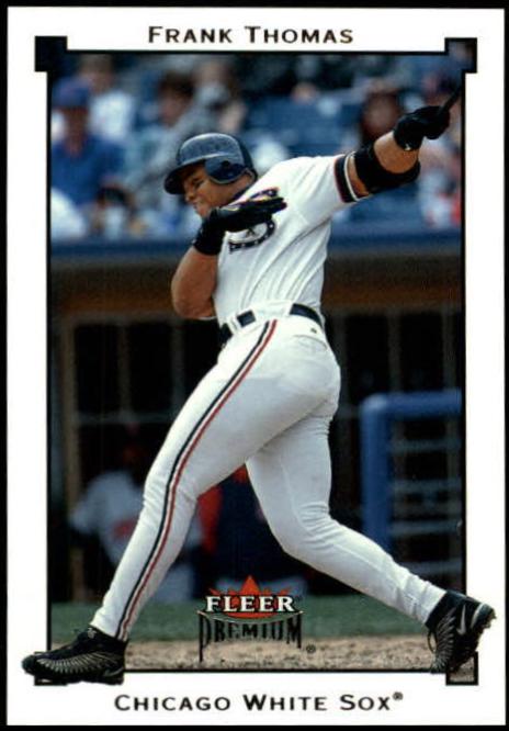 Frank Thomas #167 Baseball Cards 2002 Fleer Premium