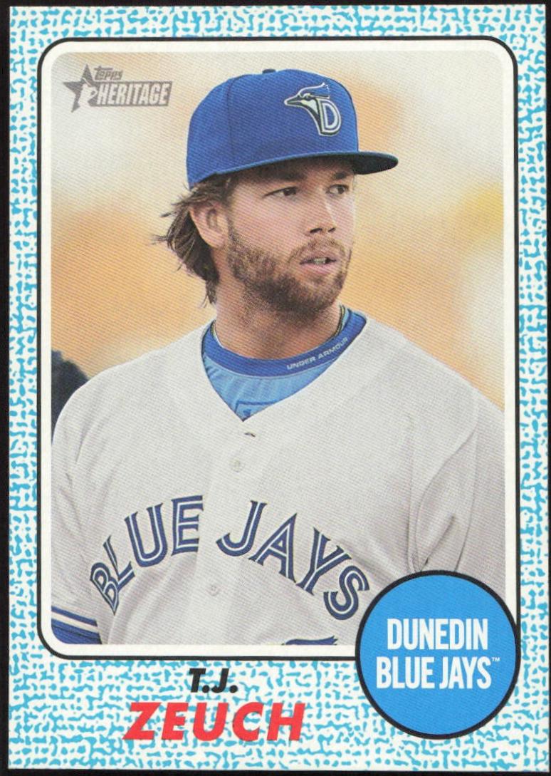 T.J. Zeuch [Blue Border] #26