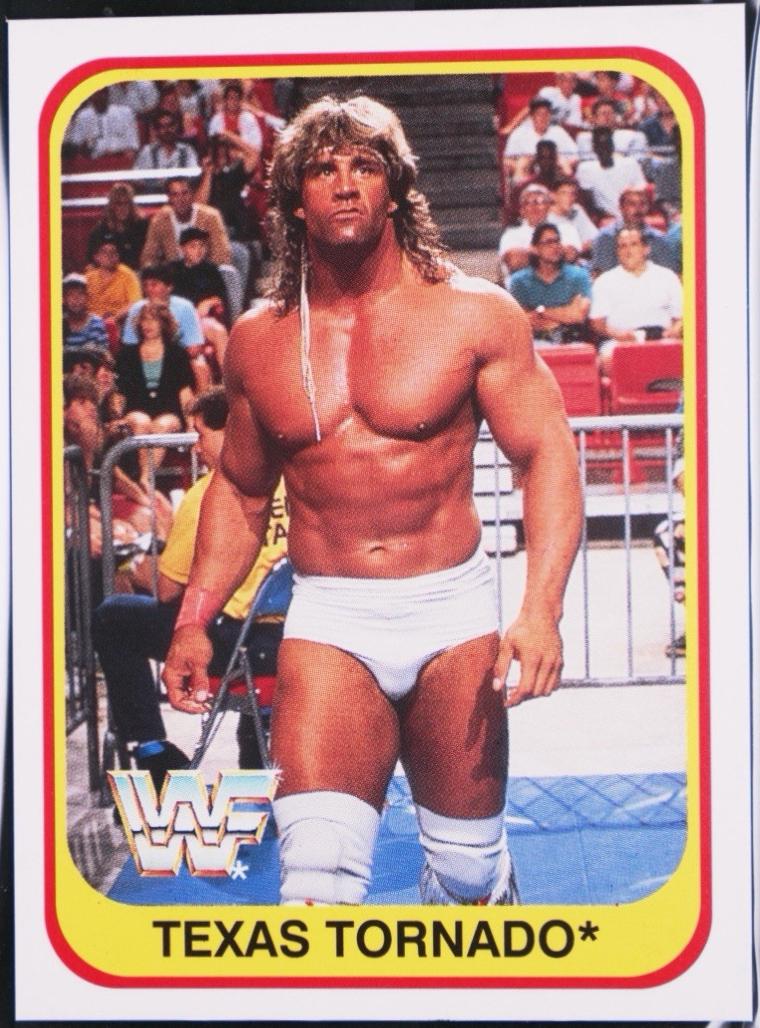 Texas Tornado #13 Wrestling Cards 1991 Merlin WWF