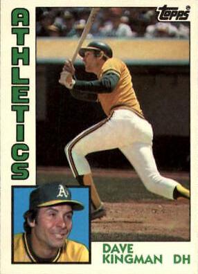 1984 Topps Traded Dave Kingman #63T card