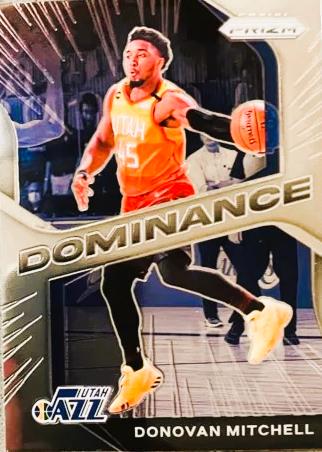 Donovan Mitchell #6 Basketball Cards 2020 Panini Prizm Dominance