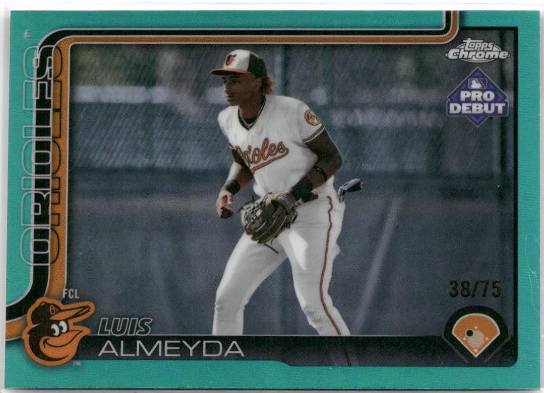 Luis Almeyda [Refractor Autograph] #PDC-49