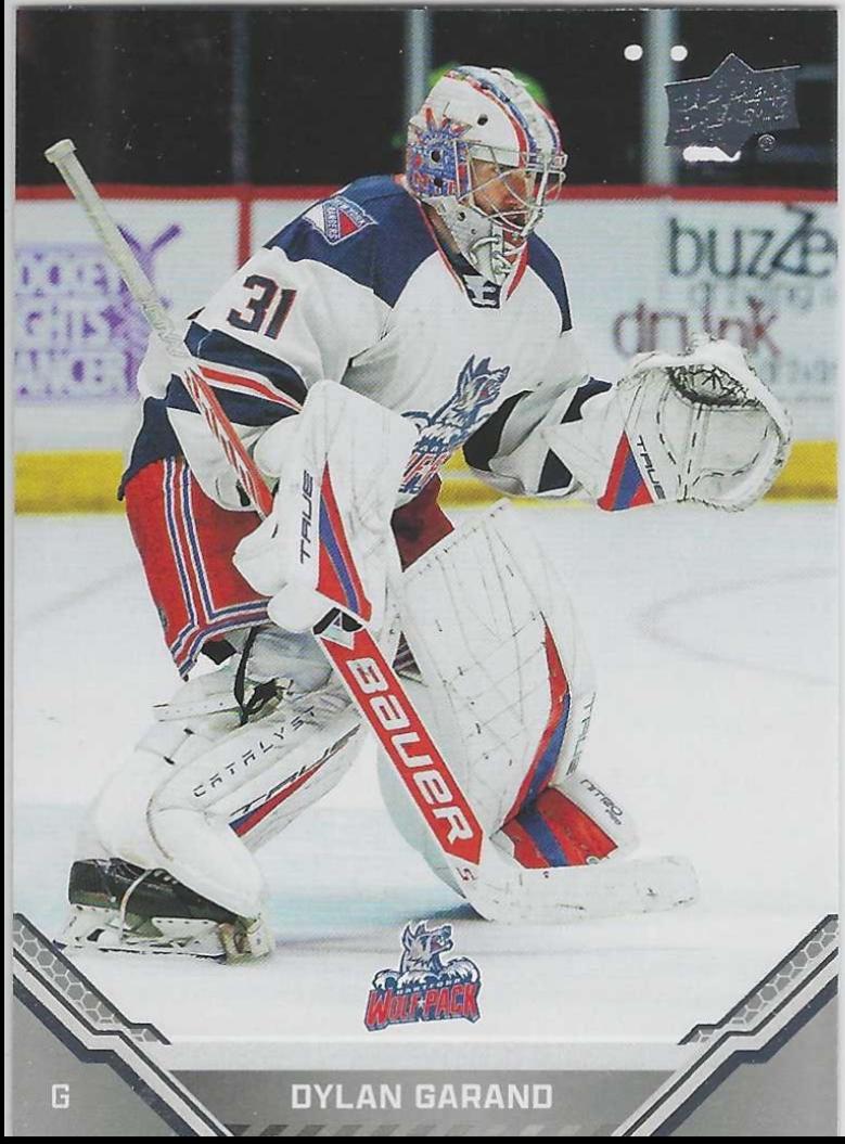 Dylan Garand #21 2025-26 Upper Deck AHL Hockey