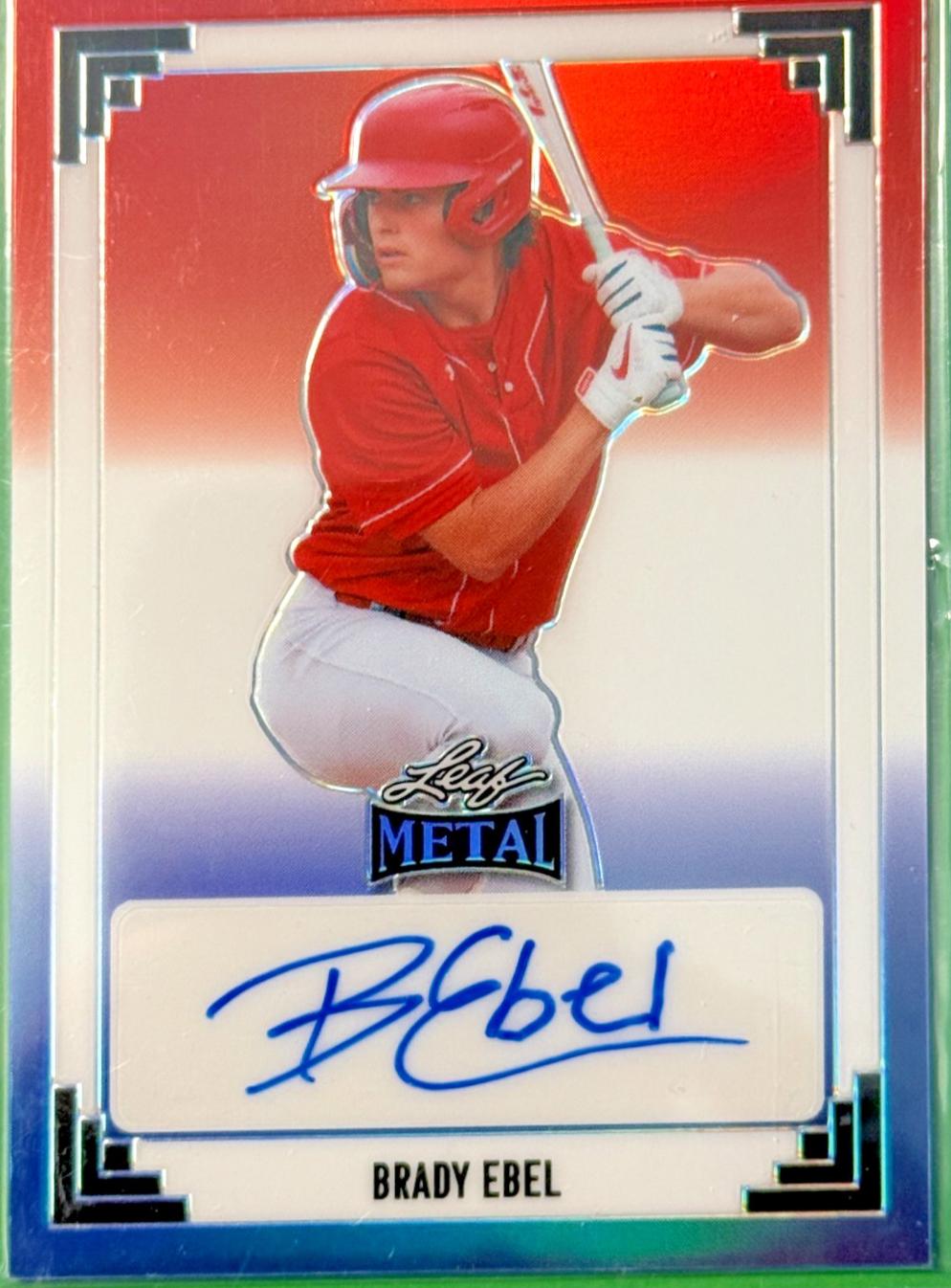 Brady Ebel [Red White Blue Prismatic] #91A-BE1