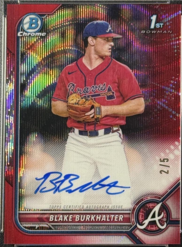 Blake Burkhalter [Red Wave] #CDA-BBR