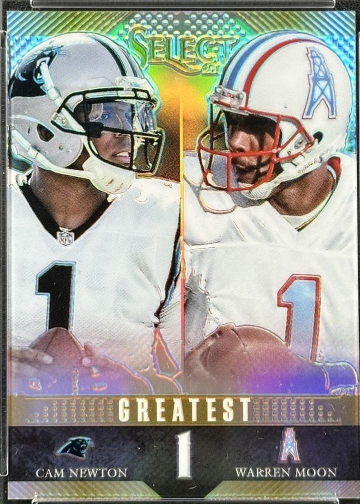 Cam Newton / Warren Moon [Silver] #1
