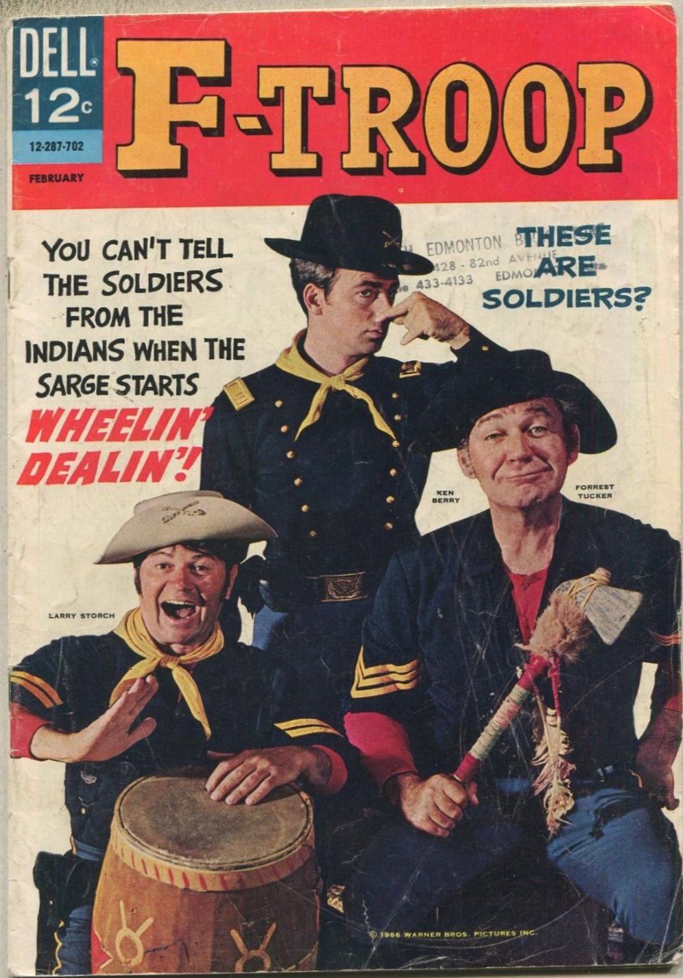 F-Troop #3 (1967) Comic Books F-Troop