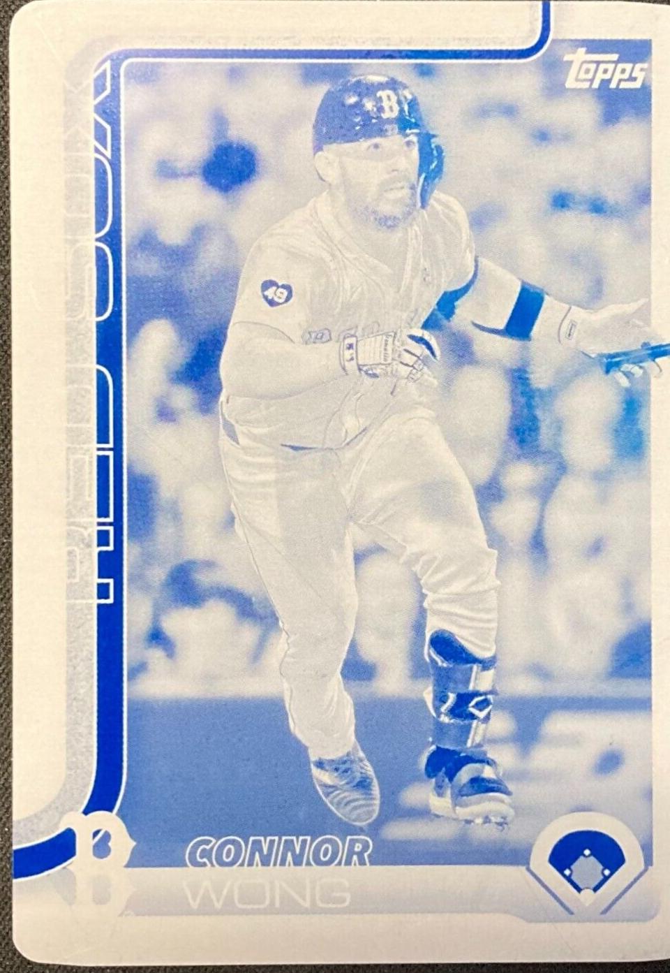 Connor Wong [Printing Plate] (2025 Topps)