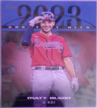 Matt Olson [Blue] #23GH-3