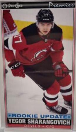 Yegor Sharangovich #P-41 Hockey Cards 2021 O Pee Chee Premier Tallboys