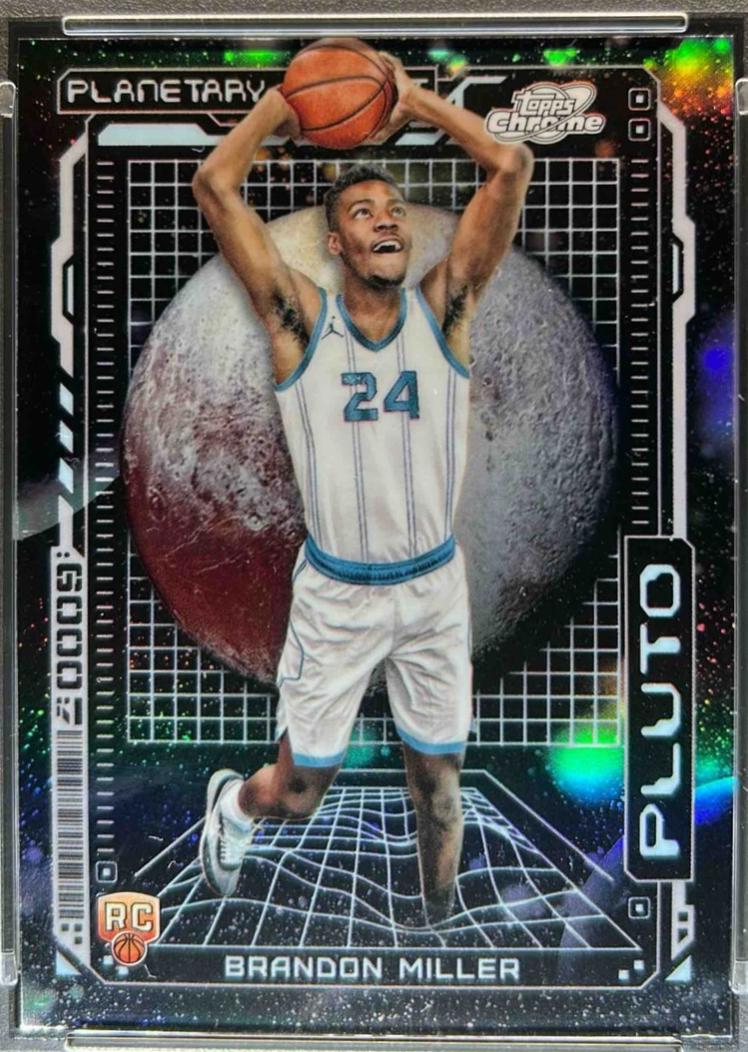 Brandon Miller #PPP-5 2023-24 Topps Chrome Cosmic Basketball Planetary Pursuit