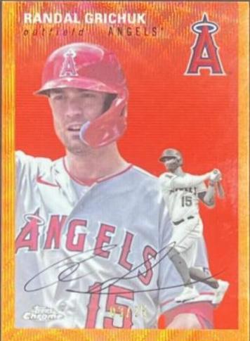 Randal Grichuk [Orange Wave Refractor] #245