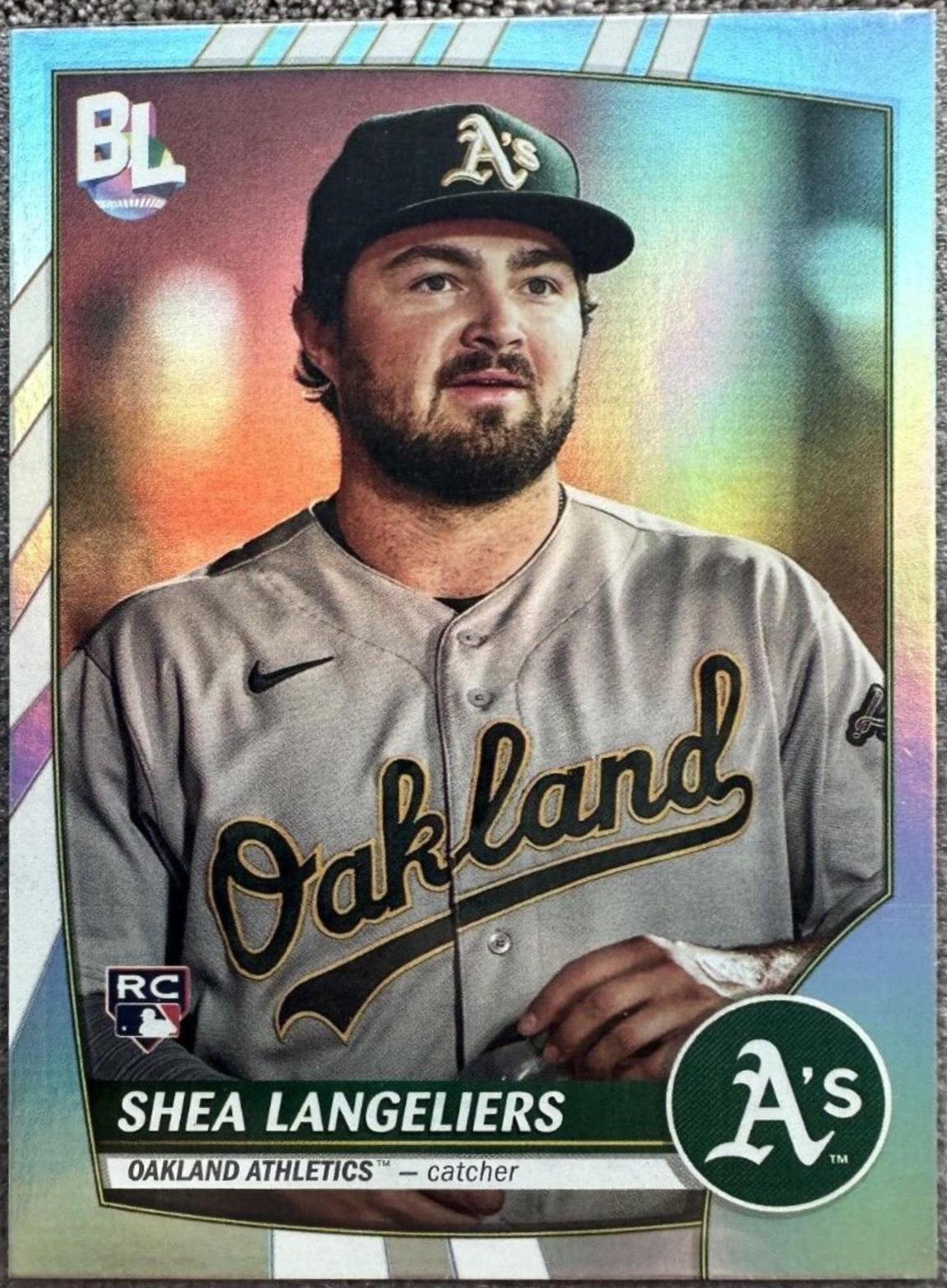 Shea Langeliers #212 Baseball Cards 2023 Topps Big League