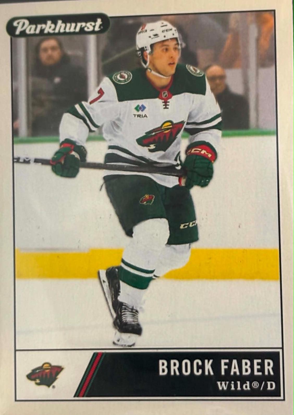 Brock Faber #38 2025-26 Parkhurst Hockey