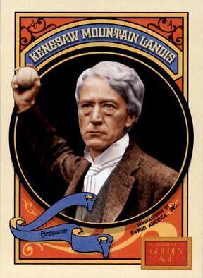 Kenesaw Mountain Landis #50 2014 Panini Golden Age Baseball