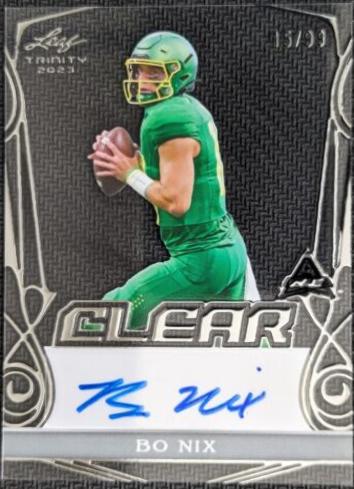 Bo Nix [Silver] #CA-BN1