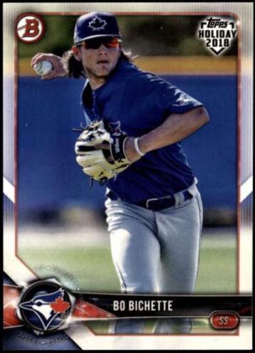 Bo Bichette #BBI Baseball Cards 2018 Topps Holiday Bowman