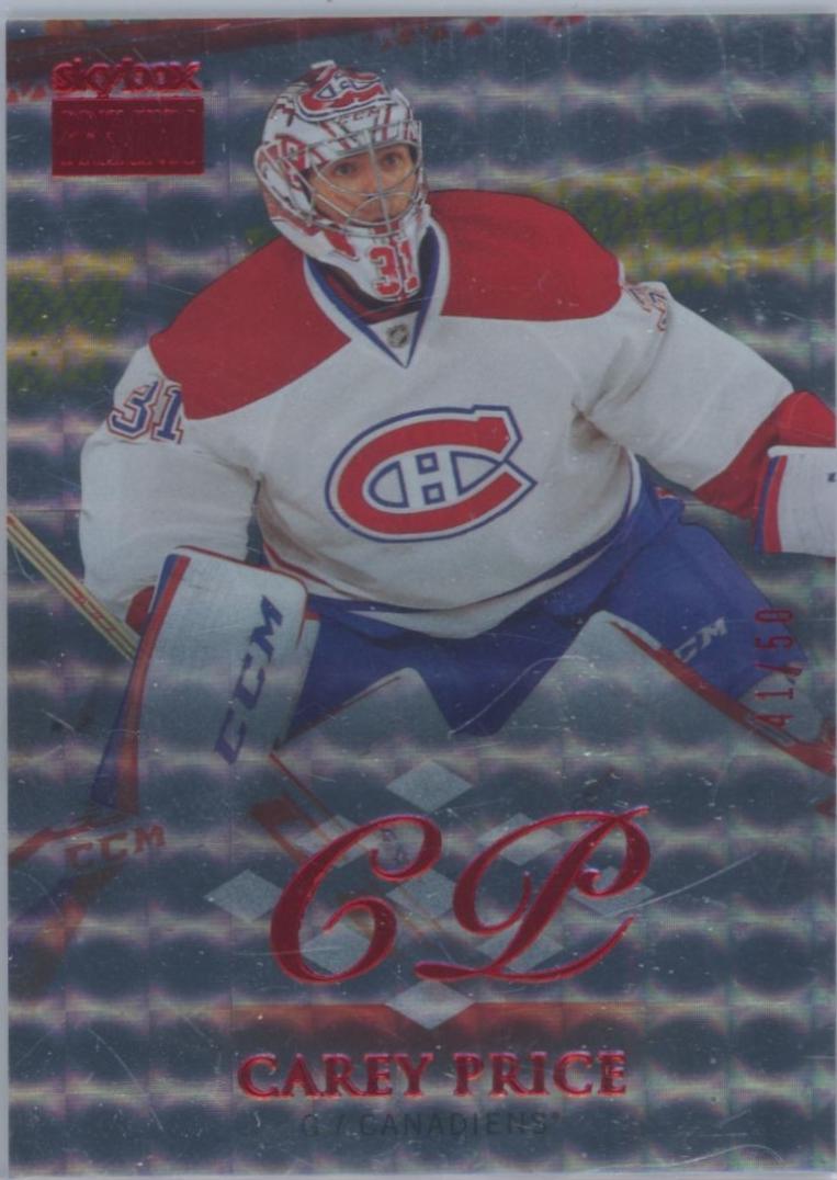 Carey Price #13 2013-14 Fleer Showcase Hockey SkyBox Premium