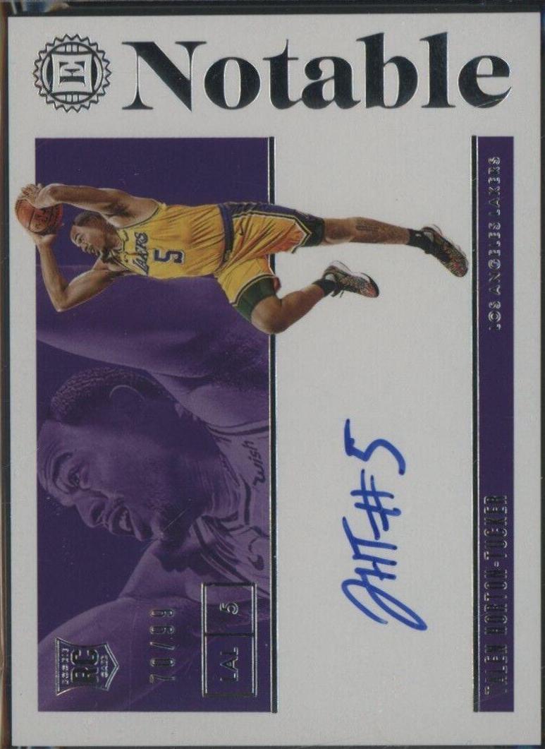 Talen Horton-Tucker #171 2019-20 Panini Encased Basketball