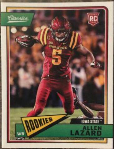 Allen Lazard #260 Football Cards 2018 Panini Classics