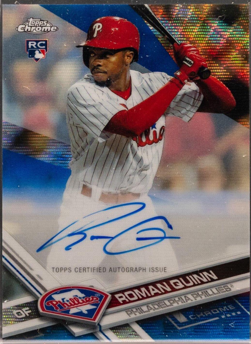 Roman Quinn [Blue Wave Refractor] #RA-RQ