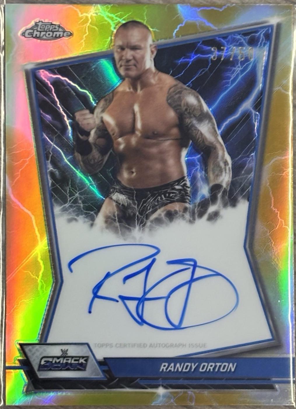 Randy Orton [Gold Refractor] #BBA-RAN
