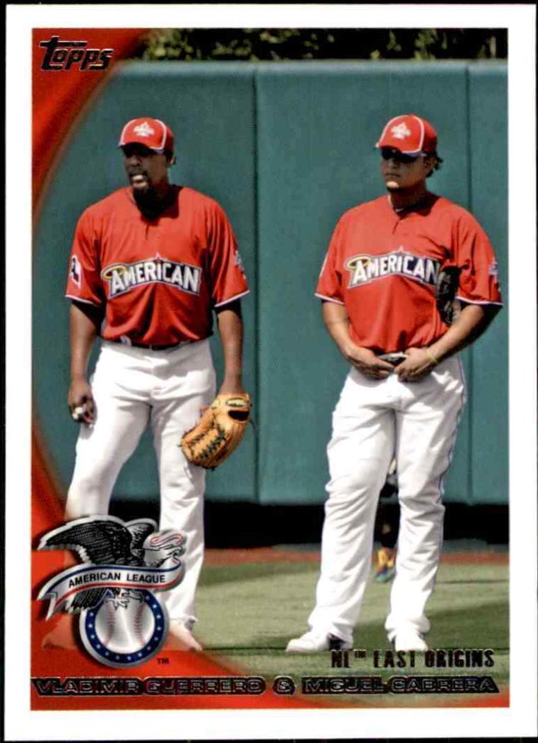 Vladimir Guerrero, Miguel Cabrera #US-24 Baseball Cards 2010 Topps Update