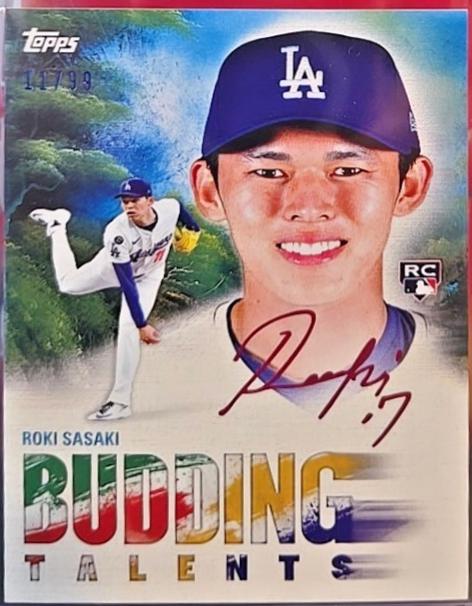 Roki Sasaki [Paint Splatter] #BT-15
