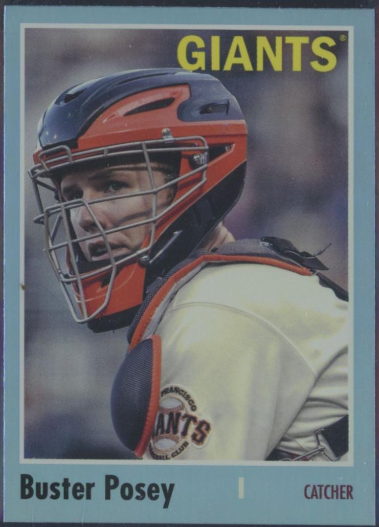 Buster Posey [Aqua Sparkle Foilboard] #147
