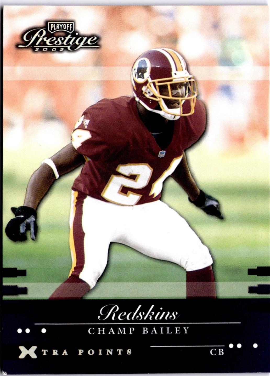 Champ Bailey #148 2002 Playoff Prestige Football
