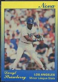 Darryl Strawberry #38 Baseball Cards 1991 Star Nova Edition