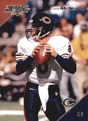 Cade McNown #21 Football Cards 2001 Topps Debut