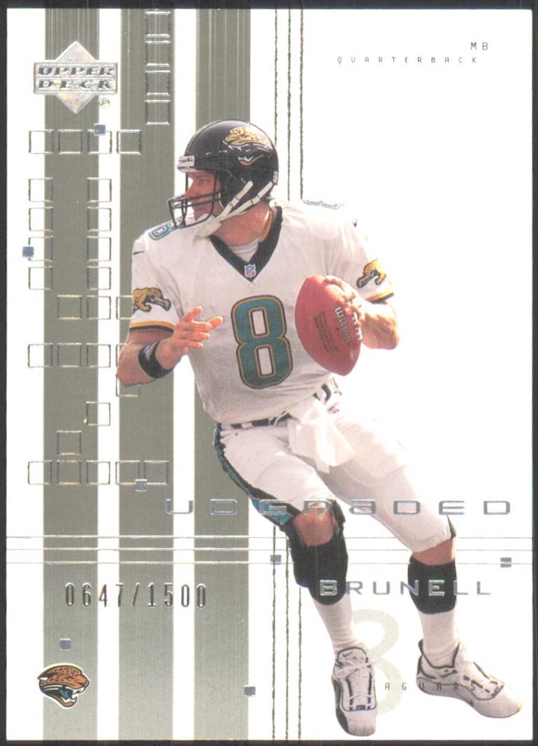 Mark Brunell #36 2000 Upper Deck Graded Football