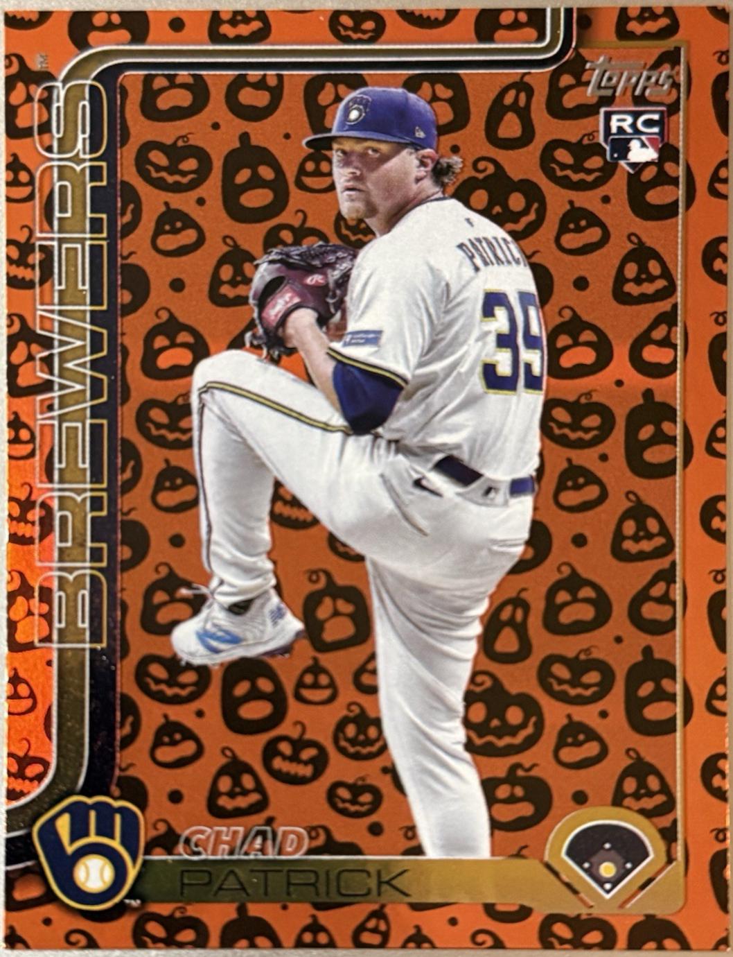 Chad Patrick [Jack O'Lantern] #US307 Prices [Rookie] | 2025 Topps ...