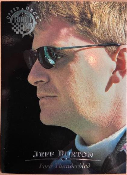 Jeff Burton #RC30 Racing Cards 1996 Upper Deck Road to the Cup NASCAR