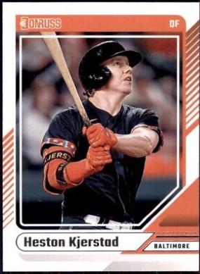 Heston Kjerstad #14 Baseball Cards 2024 Donruss