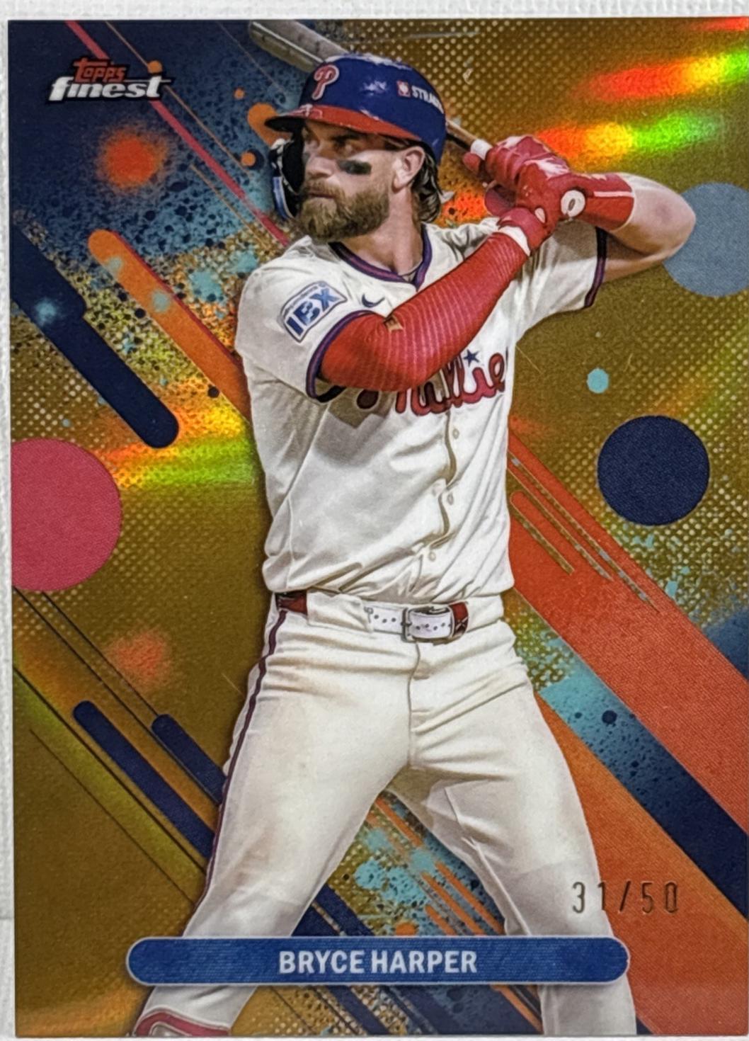 Bryce Harper [Gold Refractor] #73