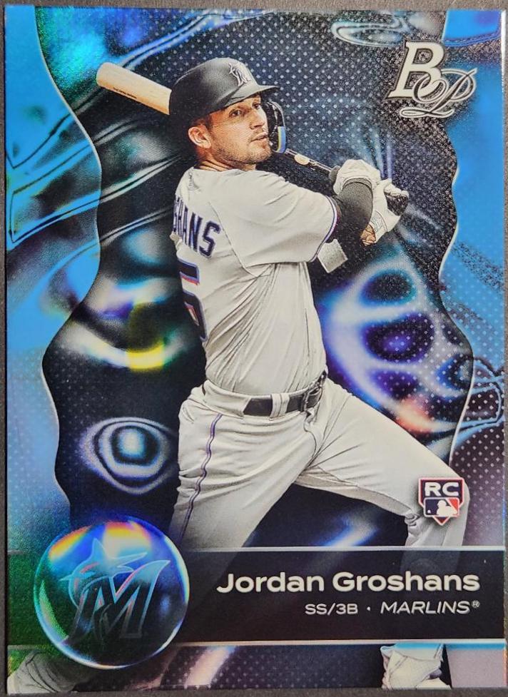 Jordan Groshans #13 Baseball Cards 2023 Bowman Platinum