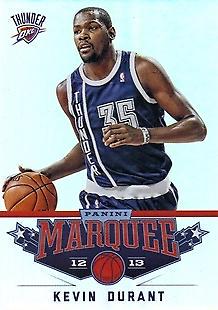Kevin Durant #2 Basketball Cards 2012 Panini Marquee