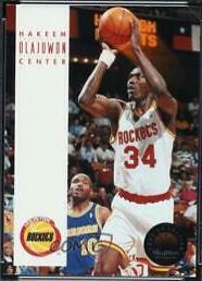 Hakeem Olajuwon #81 Basketball Cards 1993 Skybox Premium