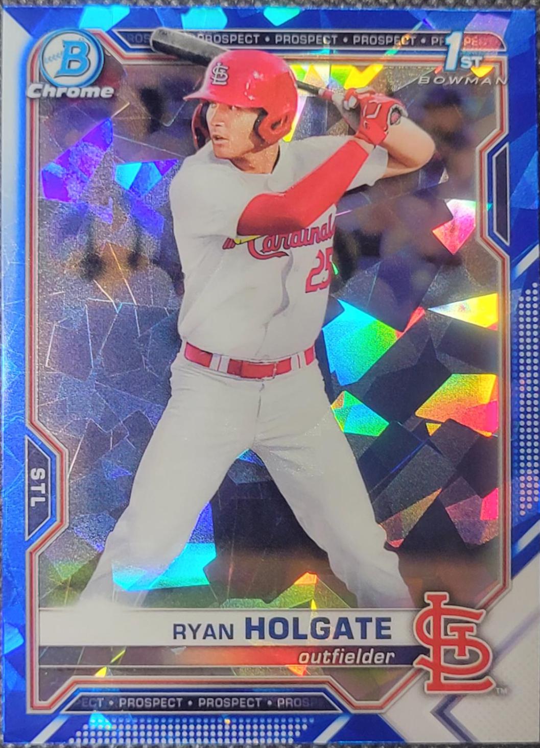 Ryan Holgate #BDC-148 2021 Bowman Draft Sapphire Baseball