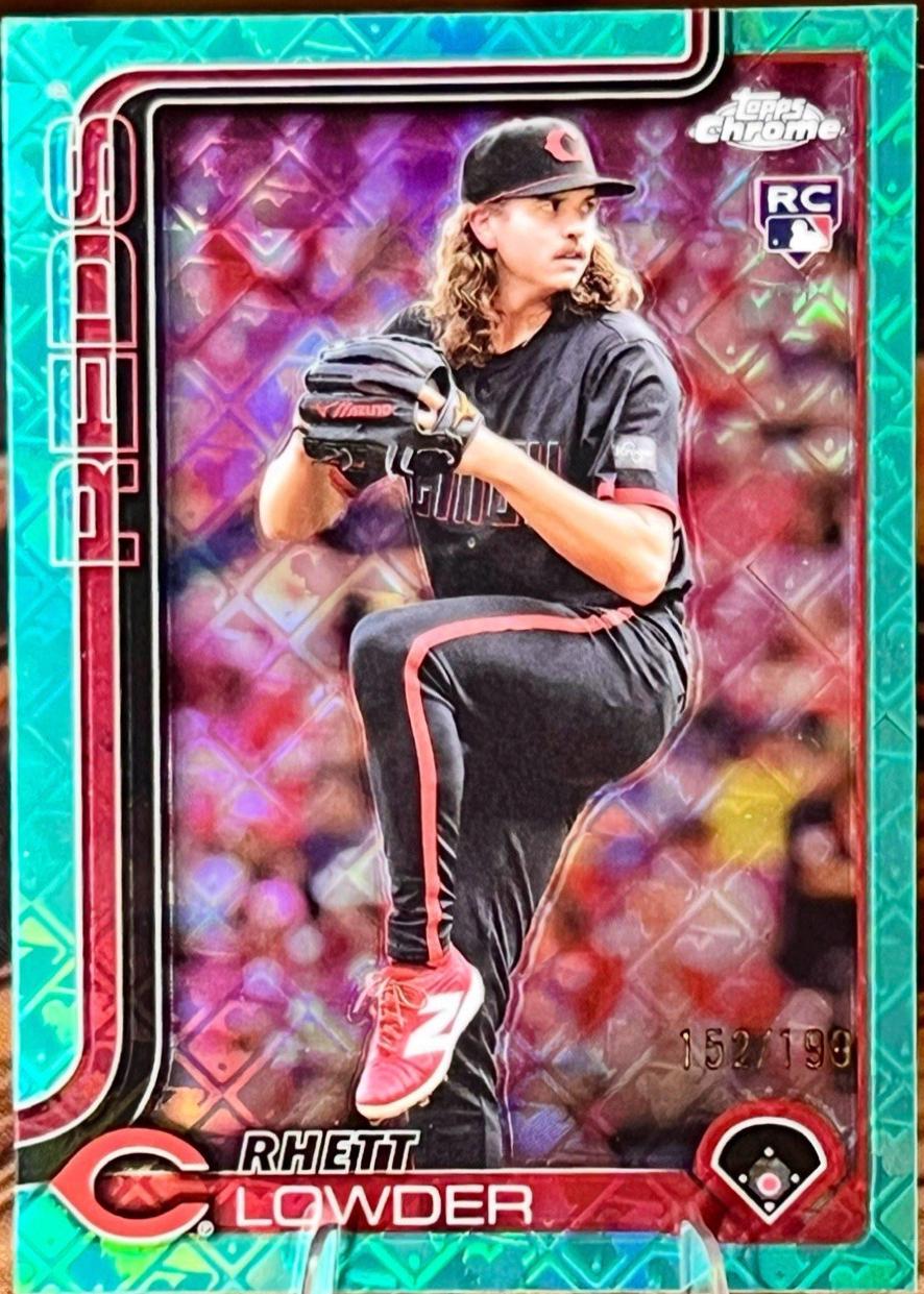 Rhett Lowder [Aqua Refractor] #147