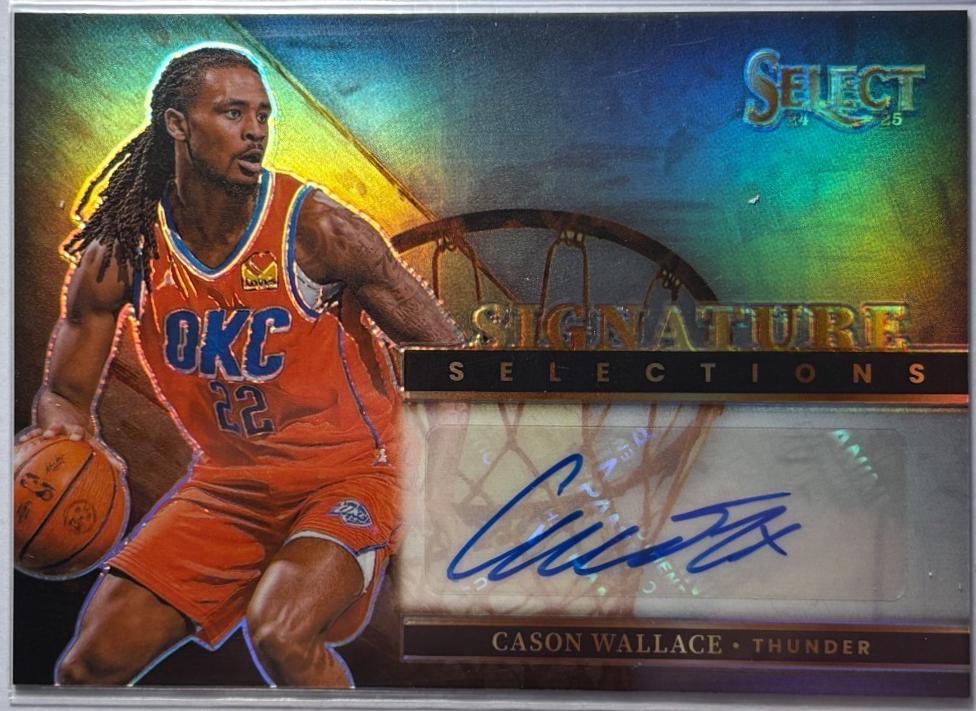 Cason Wallace RC auto jersey /35シリ 未開封 【公式通販】