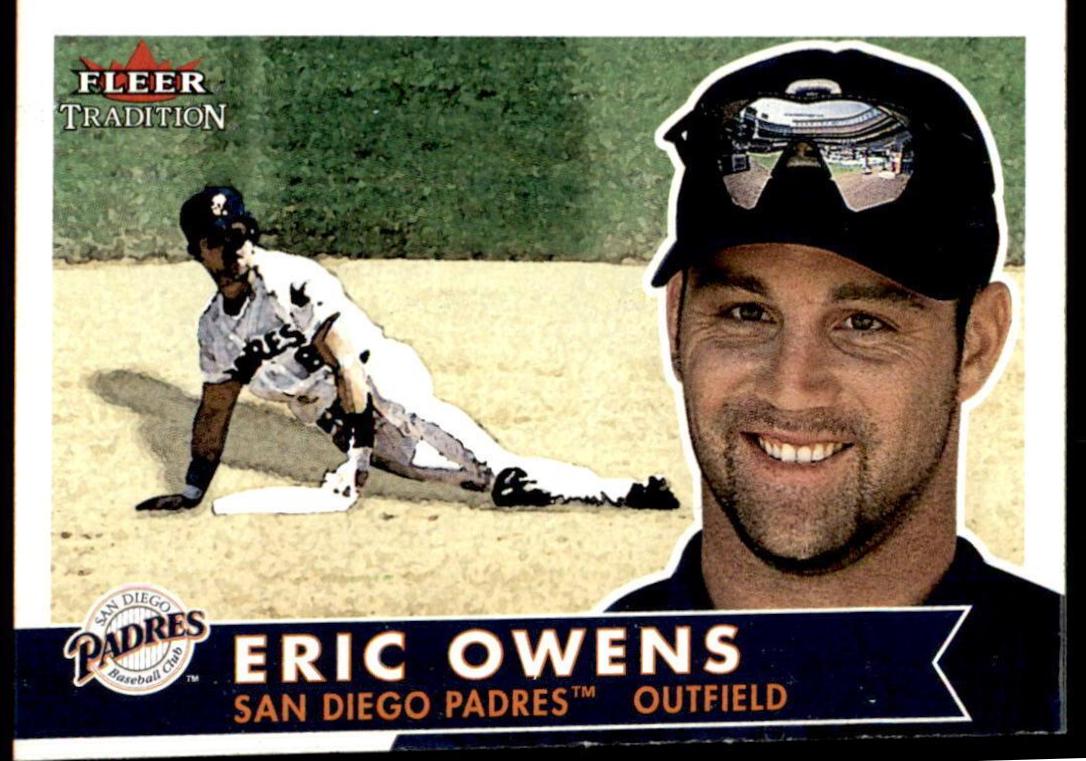 Eric Owens #107 Baseball Cards 2001 Fleer