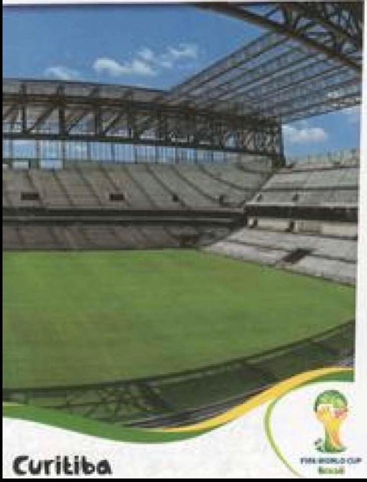 Arena Da Baixada #15 Soccer Cards 2014 Panini World Cup Stickers