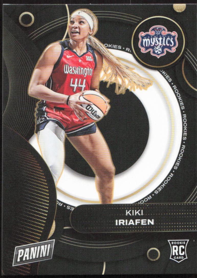 Kiki Iriafen #KI 2025 Panini WNBA Player Of The Day Rookie